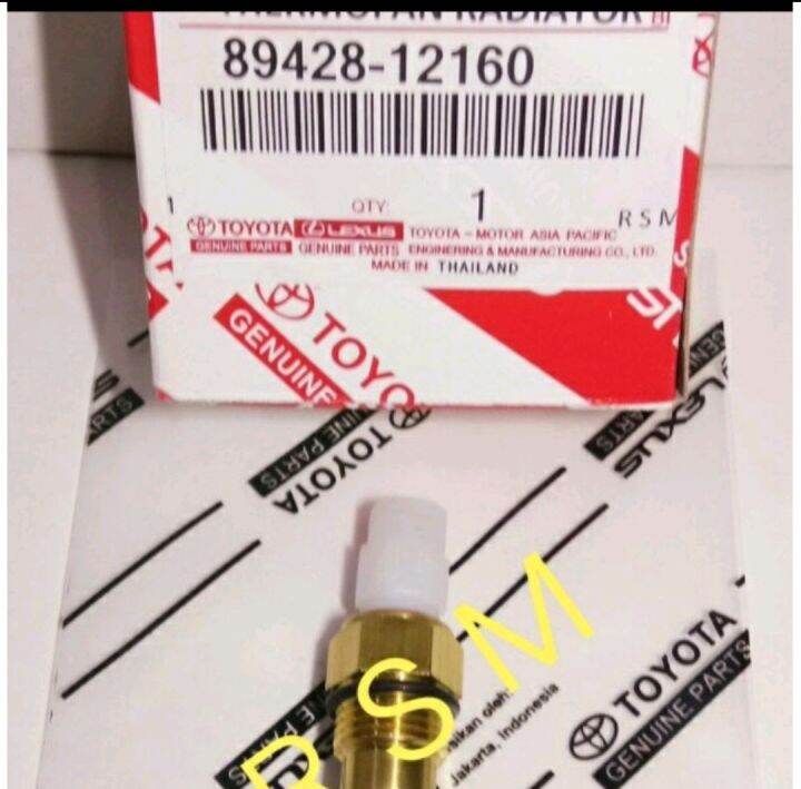 switch sensor Thermo fan kipas radiator Corolla great Starlet Lazada