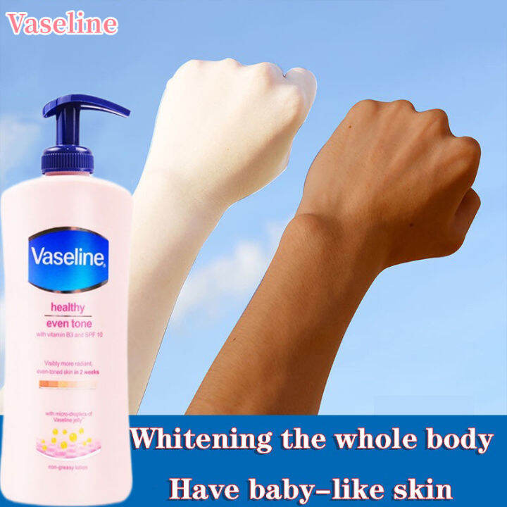 400ML Vaseline Whitening Body Lotion Healthy White Body Lotion