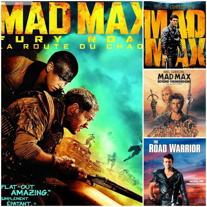 [DVD HD] แมดแม็กซ์ ครบ 4 ภาค-4 แผ่น Mad Max 4-Movie Collection #หนังฝรั่ง (มีพากย์ไทย/ซับไทย-เลือกดูได้) แอคชั่น ไซไฟ