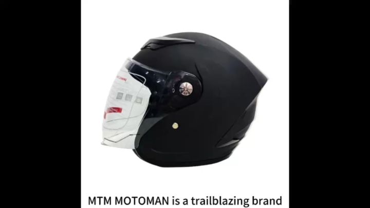 MTM MOTOMAN Half Face helmet Motorcycle Helmets motor with icc sticker ...