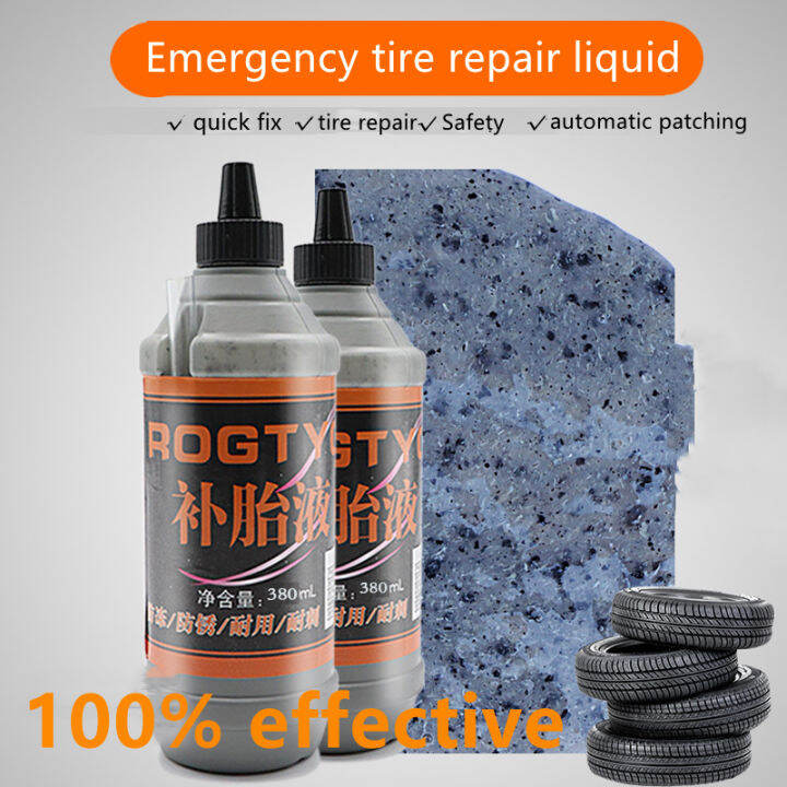 tire sealant 380ml tire sealant tubeless (quick repair of damaged tires) tire repair kit set