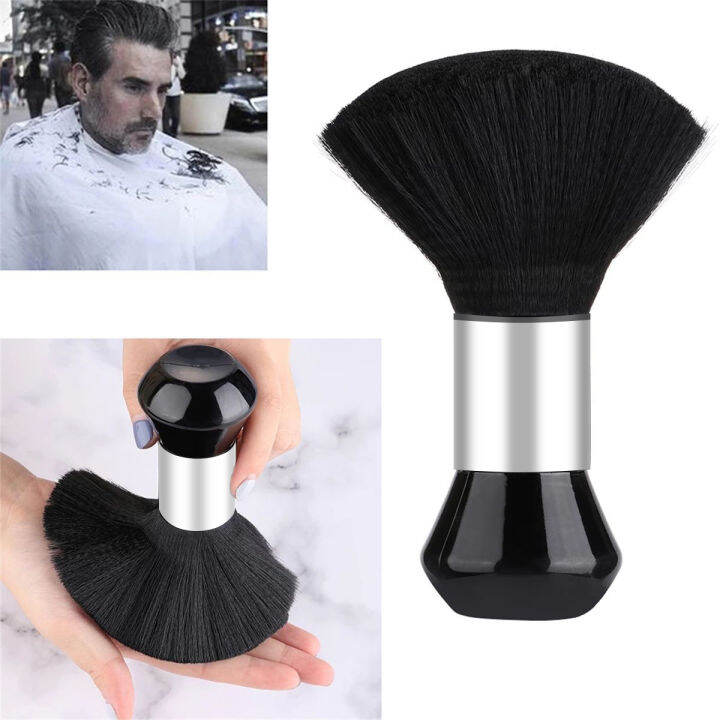 BarberTop High Quality Black Cosmetic Hairdressing Sweeping Neck Hair ...