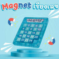 Magnetic Number Klotski เกมบล็อกเลื่อน เรียงตัวเลข ที่แม่ๆ ก็ต้องเคยเล่น!

เป็นเกมที่ช่วยกระตุ้นสมอง พัฒนาทักษะการคิดของเด็กๆ
รวมถึงส่งเสริมการทำงานร่วมกันระหว่างสายตาและกล้ามเนื้อมัดเล็ก

รูปแบบเกมมี 24 ตัวเลข ขนาดใหญ่ เห็นชัด เล่นได้ถนัดมือ
ตัวบล็อกกับก