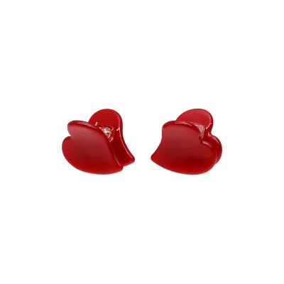 EMI JAY BABY HEART CLIP SET CHERRY