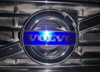 Pasting into The Radiator Grille Logo Volvo Aluminum-Polyurethane S40 V50 C30 C70 S80 S60 XC90 2008-2014  4.5 x1.10"(115x28 mm) 31214625