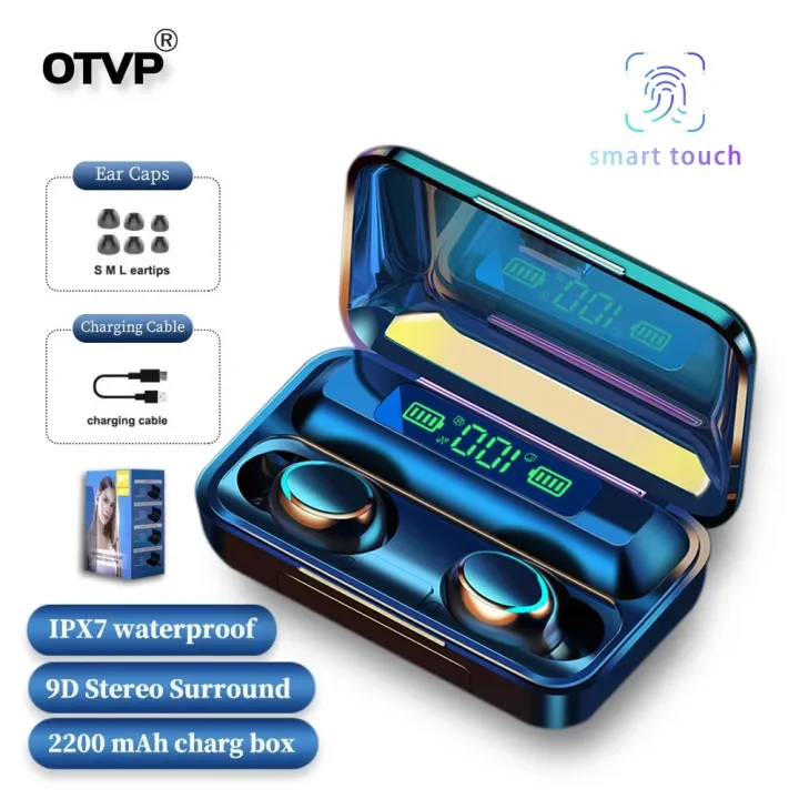 ♋【Philippine delivery】F95C Earbuds TWS Earphone 5