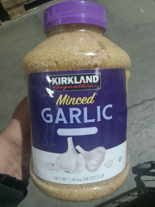 KIRKLAND SIGNATURE CALIF MINCED GARLIC 1.36KG (USA) 55030 Lazada PH