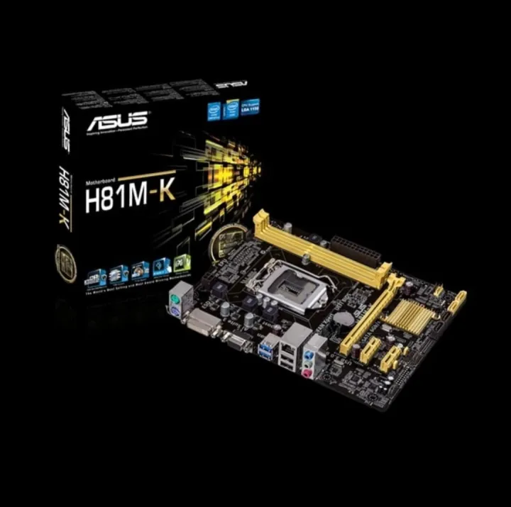 Motherboard Asus H81MK DDR3 LGA 1150 Lazada Indonesia