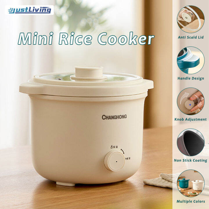 JustLiving 1.2/2.5L Rice Cooker Mini Periuk Nasi Cooking Pot Small