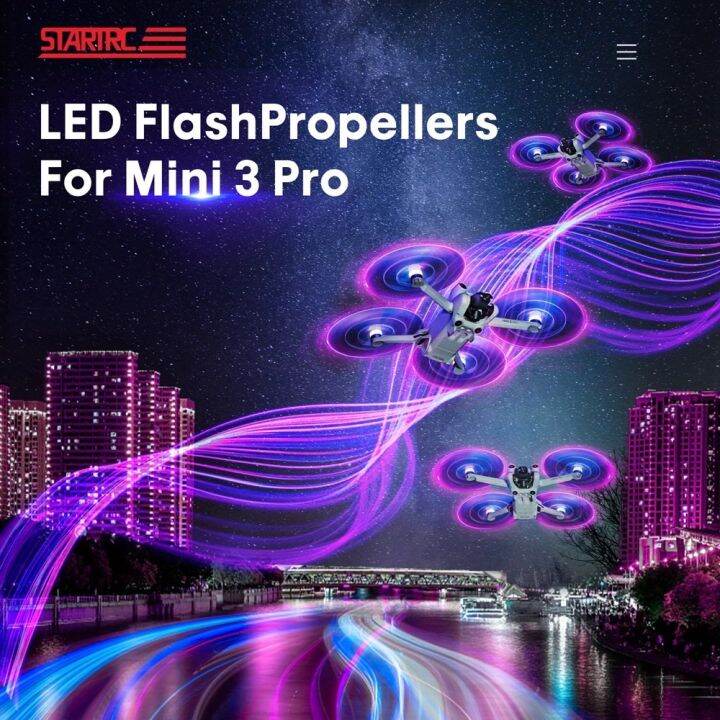 Led drone store propeller