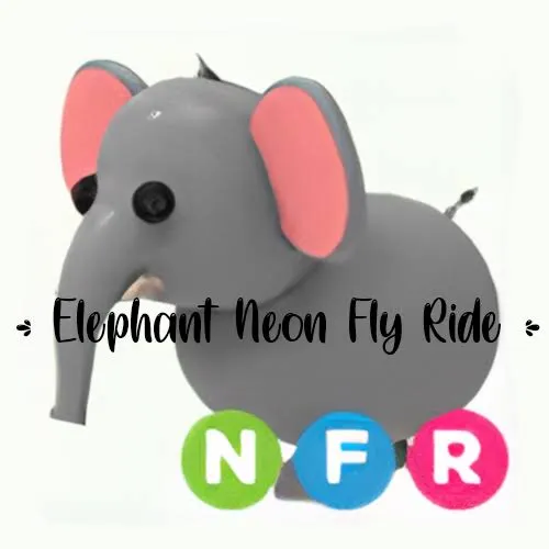 neon elephant (adopt me) (pm me) Lazada PH