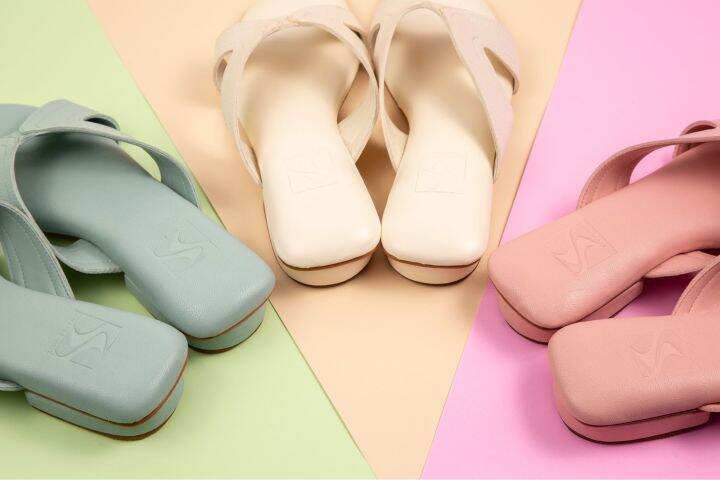 sincera-brand-premium-soft-shoes-รองเท้าแตะ-สีชมพู-หนังนิ่ม-ส้นสูง-1-นิ้ว