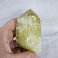 แท่งหินซินริน ผลึกหินซิตริน ซิทริน(Citrine)มี Rainbow ประกายรุ้งสูง 8.2 ซม.หน้ากว้าง 4.8 ซม.หนา 4.4 ซม.น้ำหนัก 281 g.