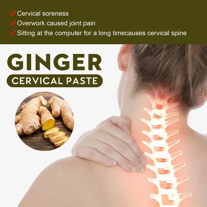 Dearbeauty 12pcs Ginger Shoulder and Neck Paste Relieve Joint Muscle