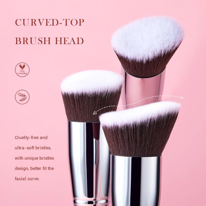 curved-face-single-brush-083-แปรงลงรองพื้น