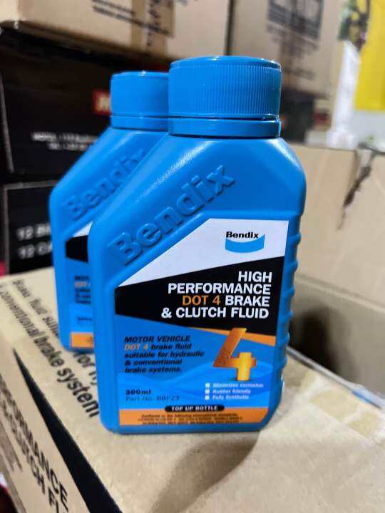 BENDIX Brake Fluid DOT 4 300ml (BBF23) Lazada PH
