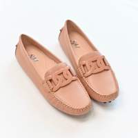 Soulmate Shoes รองเท้าหนังแท้ รุ่น Bonita Mate In Peach Brown