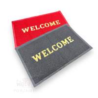 พรมยาง welcome (คละสี) ผืนเล็ก ราคาต่อ 1 ผืน