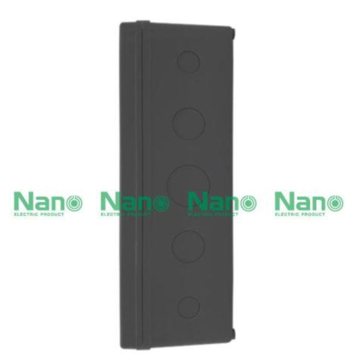 nano-กล่องกันน้ำพลาสติก-สีดำ-รุ่น-nano-207b-10-กล่อง