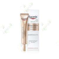 อิลาสติกอาย  Eucerin Hyaluron-Filler+Elasticity Augenpflege LSF15 15ml.  ผิวรอบดวงตา พร้อมเติมริ้วรอยลึก