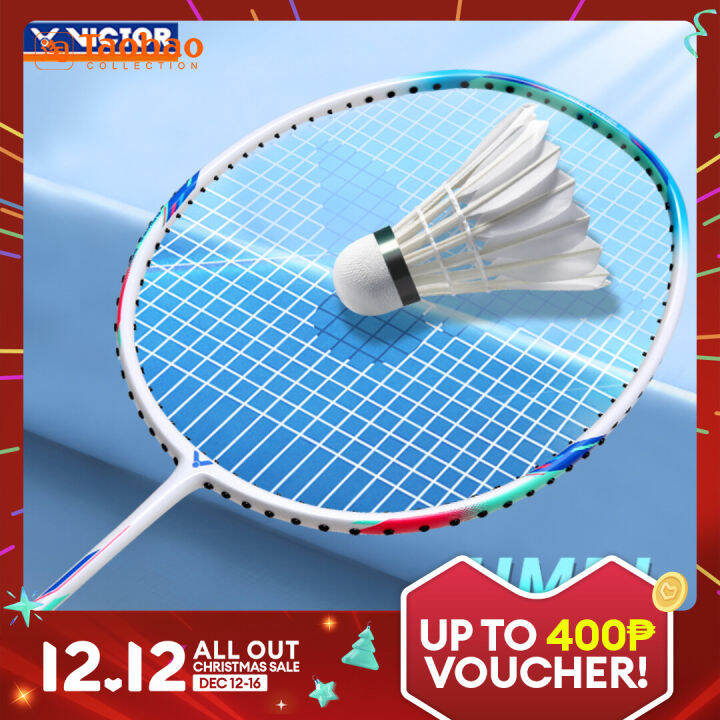 Authentic Goods Victor Victor Badminton Racket Single Shot Full Carbon ...