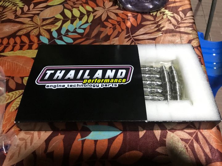 ชุดแก้วาล์ว-thailand-performane-1-9-bluepower-revo-new-chev-เหล็กมตราฐาน-scm-440-ผลิตด้วยเครื่อง-cnc