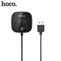 Hoco E65 Car Bluetooth Wireless FM Transmitte อุปกรณ์เชื่อมต่อสัญญาบลูทูธในรถยนต์