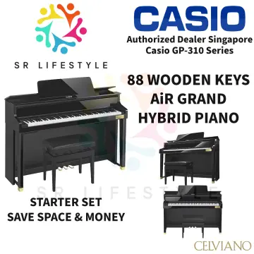 Casio Celviano Grand Hybrid GP-510 Digital Piano - Black Polish