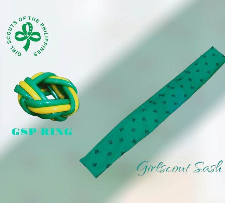 GSP SASH/GSP UNIFORM/GSP RING Lazada PH