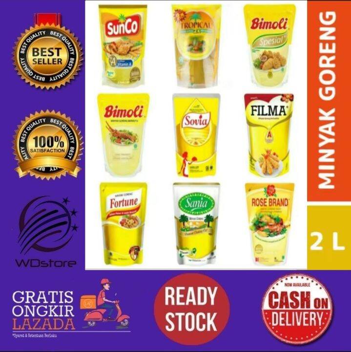 Minyak Goreng 2 Liter Kemasan Pouch | Lazada Indonesia