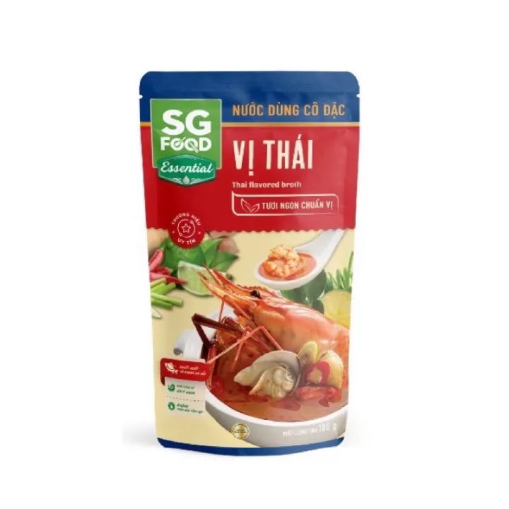 Nước dùng cô đặc nấu lẩu vị thái 180g SG food ( gia vị nấu lẩu) – SG FOOD >>> top1shop >>> lazada.vn