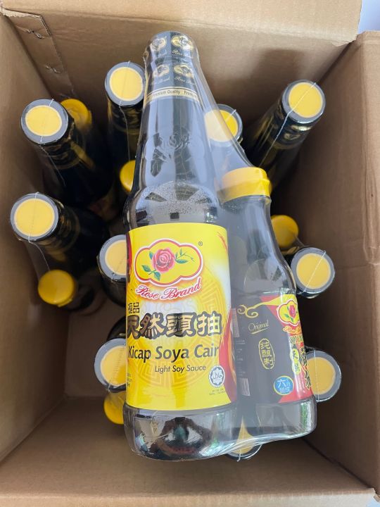 ซีอิ้วขาวตรากุหลาบ-soy-sauce-exp-2025-ซีอิ้วแท้-ราคาขายส่ง