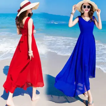 Casual chiffon deals maxi dress