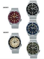 Seiko New 5 sports   SRPD69K1แดงถัก SRPD71K1 น้ำเงินถัก SRPD73K1ดำถัก SEPD75K1 เขียวถัก SRPD67K1ครีมถัก ราตาป้าย 13300 บาท