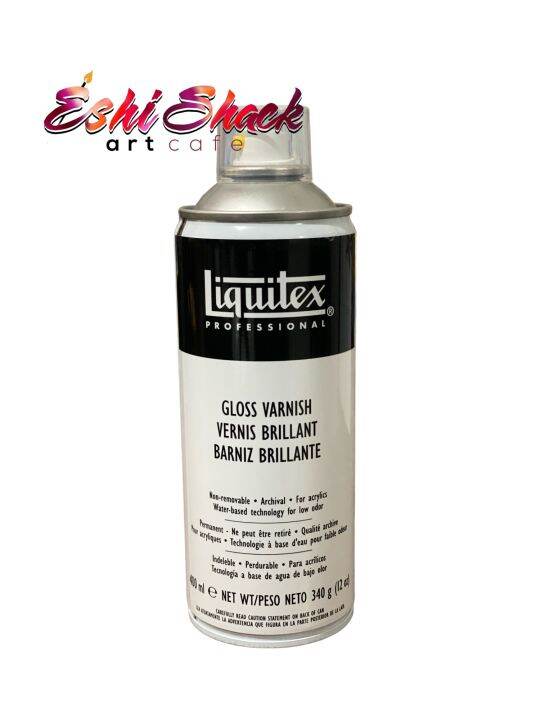 Liquitex Professional Gloss Varnish Spray 400ml (340g) Lazada PH