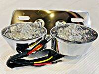 ไฟท้ายตาเพชร LED+ขายึดป้ายทะเบียน (ไฟ2หลอด) รหัส015983