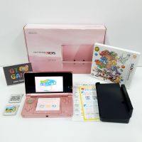 Nintendo 3DS ? Misty Pink ?Boxed 98%WAP-002JPN ?? JAPAN ?Memory 2 GB.