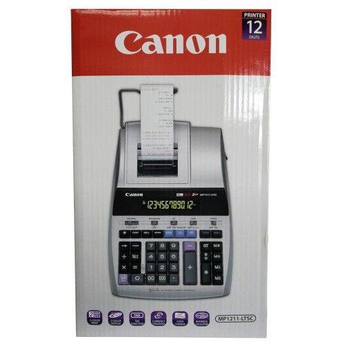 เครื่องคิดเลขพิมพ์กระดาษ-canon-mp1211-ltsc-12หลัก