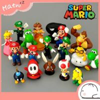 โมเดล มาริโอ้ Super Mario 18 ชิ้น ตกแต่ง ของเล่น ของขวัญ น่ารัก