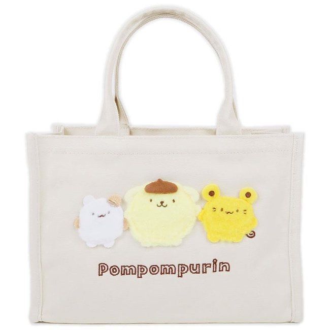 กระเป๋าผ้า-กระเป๋าถือ-ปอมปอมปุริน-pompompurin-sanrio