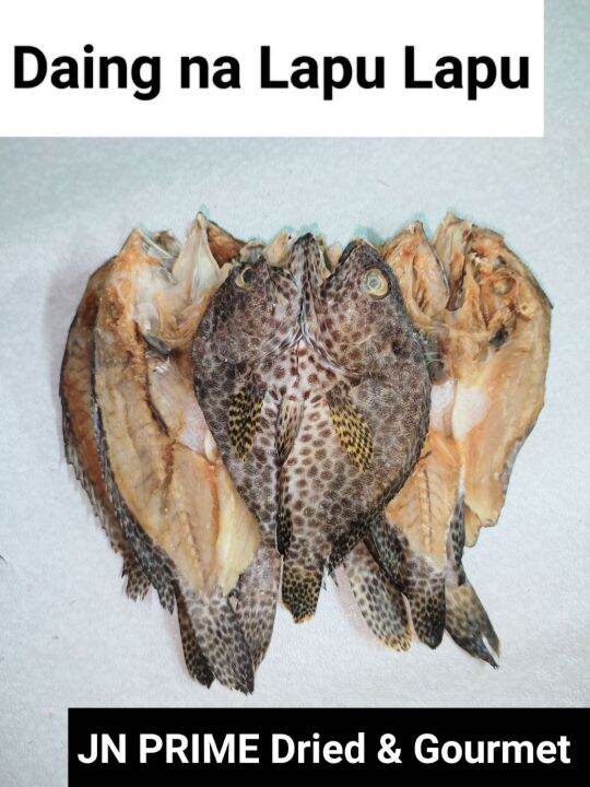 Dried Lapu Lapu (Vacuum Sealed) 250g,500g,1KG Lazada PH