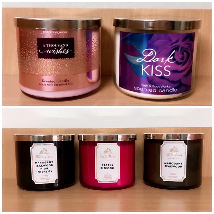 Bath and Body Works 3 wicks candle / เทียนหอม แบบ 3 หัวจุด Lazada.co.th