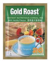 Gold Roast Instant Cereal Mix Vanilla  ข้าวโอ๊ตแบบชง รสวนิลา 1 ห่อ มี 20 ซอง ?☕️