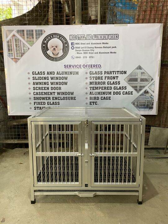 Aluminum dog cage Lazada PH