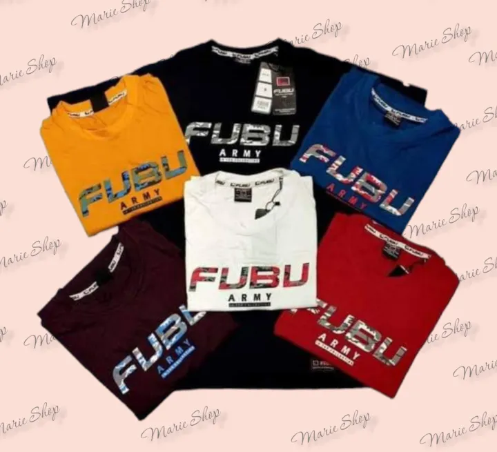 FUBU Men's T'shirt Branded Overruns (Assorted Design) Lazada PH