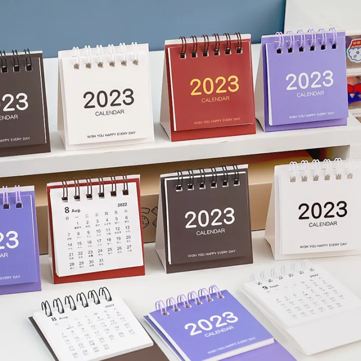 Cute Desk Calendar 2023 New Year Calendar Monthly Calendar Creative ...