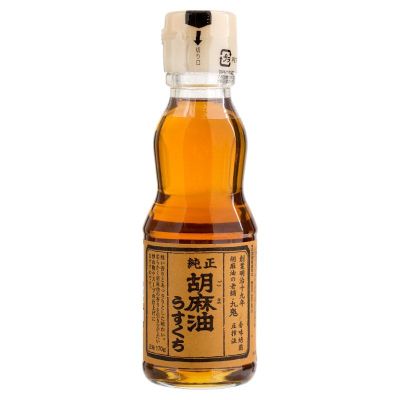 Kuki Sangyo, Usukuchi sesame oil น้ำมันงาอูซูกุชิผ่านกรรมวิธี น้ำมันงา จากประเทศญี่ปุ่น ตรา คูกิ ซังเงียว 170 กรัม