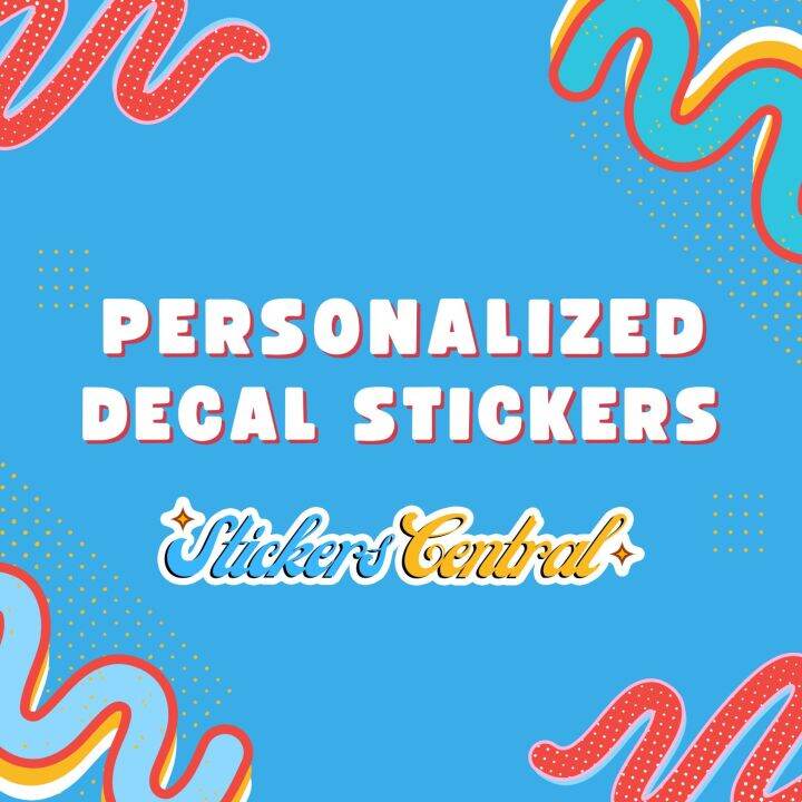 Personalized Decal Stickers Lazada PH