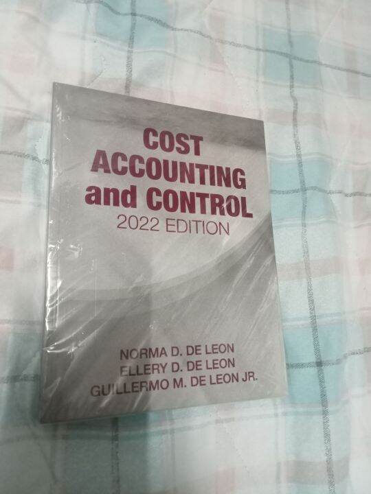 cost accounting & control 2022 edition (de Leon) | Lazada PH