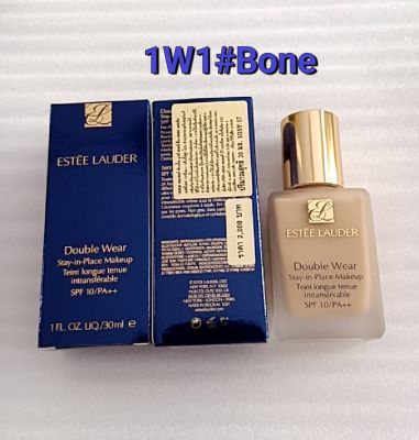 รองพื้นเอสเต้ #สีโบน Estee Lauder Double Wear Stay-in Place Makeup SPF10 / PA++ ขนาด 30 ml สี 1W1 #Bone